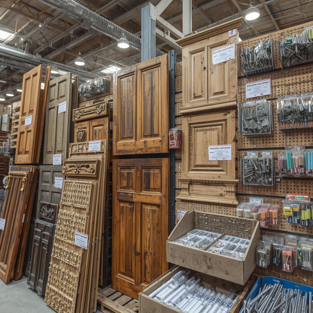 pvc wpc doors hardware fittings handles screws adhesives saravana plywoods thoothukudi